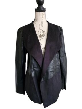 Alfani Women's Black and Dark Gray Blazer